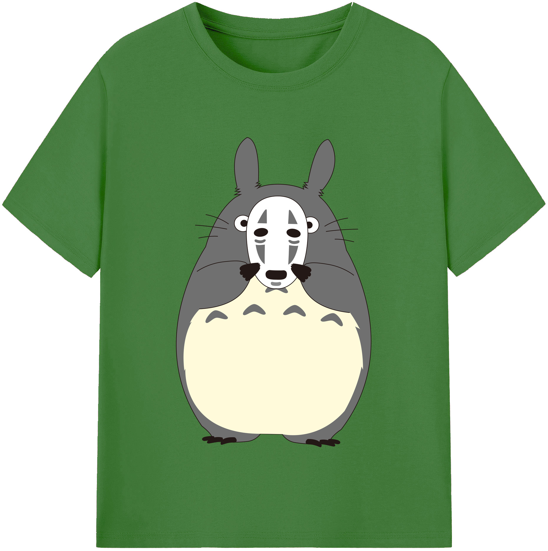 （画像用） となりのトトロ 草壁メイ 草壁サツキ My Neighbor Totoro Satsuki Kusakabe Mei Kusakabe レディースカジュアルプリントTシャツ（綿100％）